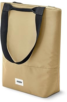 Black+Blum Insulated Tote Bag, 16L - Leak Proof Tote Bag for Adults with Zip - Made with Recycled PET and BPA Free - Food Bag for On The Go, Moss