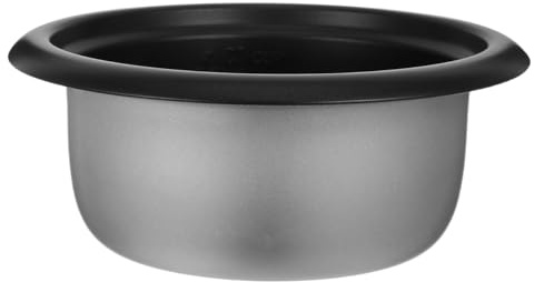 Amosfun Pot Intérieur Antiadhésif 1.5L pour Cuiseur À Riz Universel Accessoire De Remplacement pour Cuisson De Riz Soupes Et Gâteaux Facile À Nettoyer 8.27X8.27X3.35 Pouces