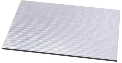 FUNFOB Isolant d'automobile Tapis D'isolation Phonique Et Thermique Voiture Coussin D'isolation Thermique en Mousse Insonorisante Capot Moteur Toit Porte Coffre Bouclier Thermique(500x2000x5mm)