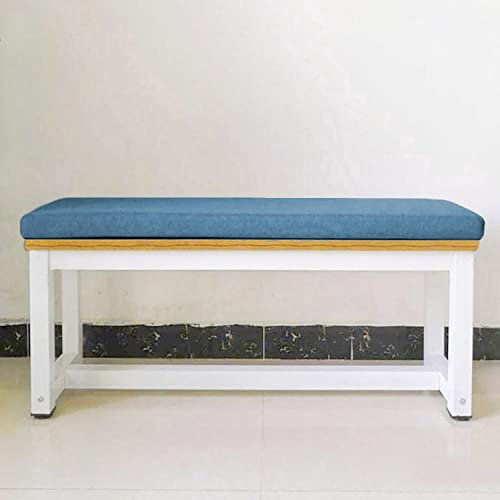 Cuscino spesso per panca a 2/3 posti, 100/120 cm, imbottitura di ricambio per divano da giardino e dondolo da interni ed esterni, 150 x 40 x 3 cm, comodo e resistente