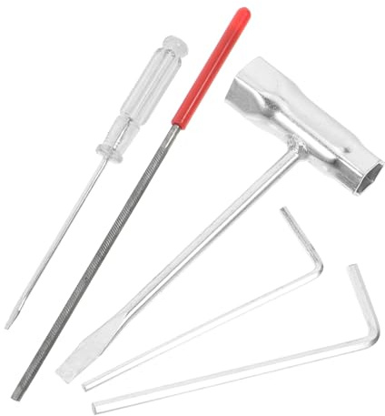 Toddmomy 14pièces Outil De Réglage De Carburateur pour Petit Moteur Bloc De Réglage Tournevis De Carburateur Clé à Cliquet Outil De Tronçonneuse à Clé