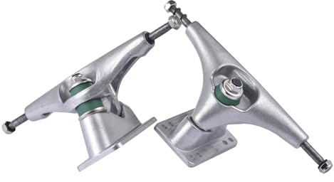 Camion da skateboard indipendente resistente all'usura 6,25 pollici in lega d'argento ad alta durezza per indipendenti skateboarSkateboard Trucks, 6.25 Inch Wear-resisting High H