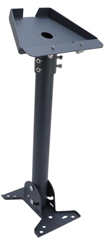 Fabater Supporto per Tetto Satellitare Rettangolare, Perno Regolabile da 120 Gradi per Carichi Pesanti per Kit di Montaggio di Terza Generazione, Kit di Montaggio per Parabola