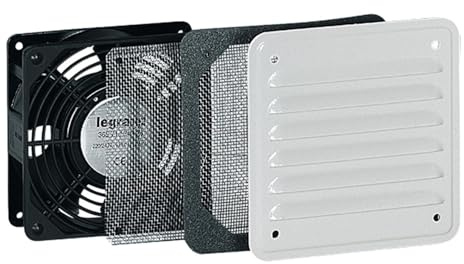 034817 Legrand - Ventilateur Avec Débit D'air 30/160 (libre) M³/h - Avec Ouïe Métal - Ip32 Ik10