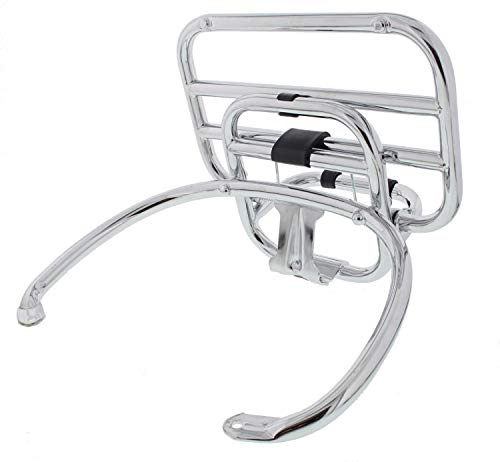 Vespa Gepäckträger hinten klappbar GTS Super Chrom, Gepäckträger hinten klappbar Chrom - Vespa GTS Super