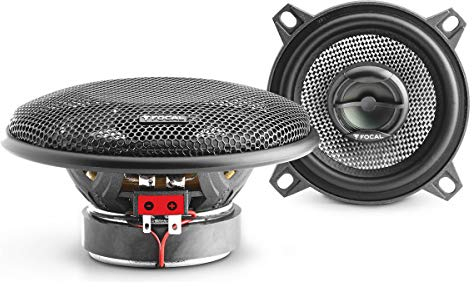 Focal Access 100 AC 10cm 4’’ 2-Way Coaxial Car Speaker Kit | Pair of Speakers