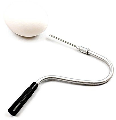 One-Hole Egg Blower Tool for Pysanky Easter Egg Decorating
