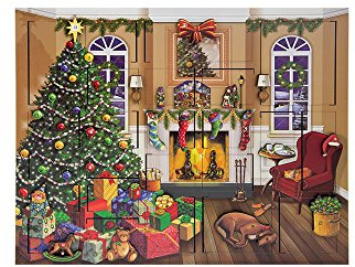 Byers' Choice Fireside Advent Caroler #AC03B From The Advent Calendars Collection