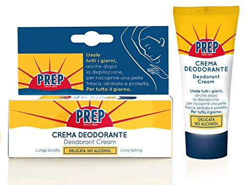 Prep Crème Déodorant Tube – 35 ml – [Lot de 4]