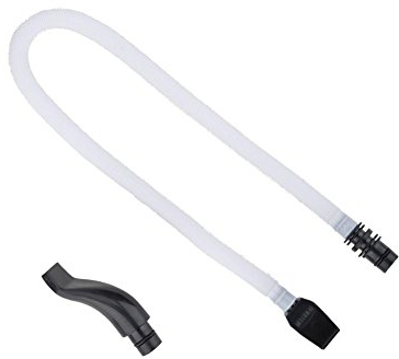 Melodica, 57 cm Flexibles Kunststoff Pianica Rohr, Melodica Tube mit Schwarzem Mundstück, Instrumentenersatzteile für Musikunterricht, Freizeit und professionelle Spiel