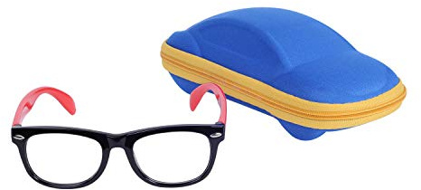 JoXiGo Anti Lumière Bleue Montures de Lunettes Ordinateur Mixte Enfant Bébé Garçon et Fille (2-6 ans) Anti-fatigue Radioprotection UV Protection, TR90 Flexible et Léger + Étui à Lunettes