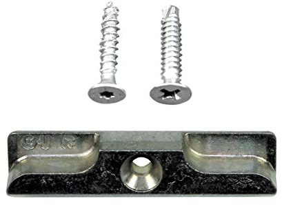 GU Schließblech Schliessplatte 938218 oder 9.38218 oder 9-38218 (9-38218-00-0-1) incl. SN-TEC Montagematerial
