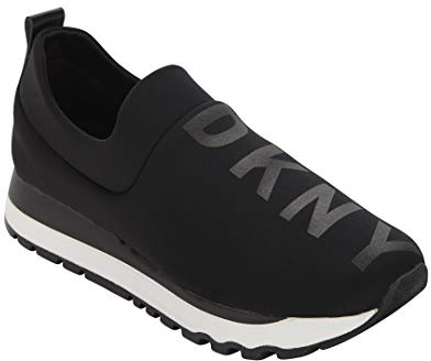 DKNY Femme Jadyn Slip on Jogger Sneaker Basket, Noir(Noir), 39 EU