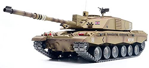 Haya Radio Remote Control 1/16 Challenger 2 RC British MBT Tank Desert - Platinum Version : Metal Tracks & Gear box & Metal Road Wheels