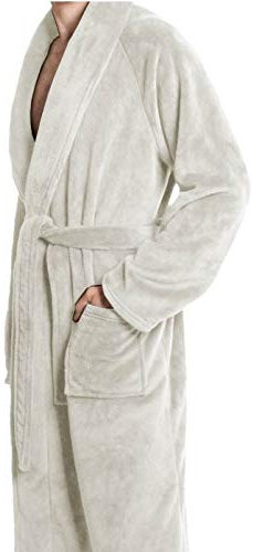 Manifattura Tessile Bata unisex polar efecto cachemir suave y cálida - Marfil, L