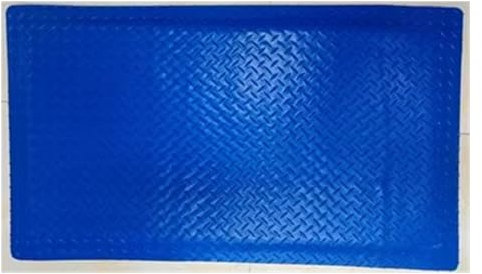 Stehende Tischkissen weiches Arbeitskissen, Anti-Ermüdungsmatte for Stehschreibtisch, rutschfeste Küchenmatten for Stehen, Küchenmatten, Arbeitsplatz, Küchentüreingänge(Blue1,45x60cm/18x24in)