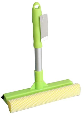 Glass Wiper for , Window Scraper Sponge, Multi-Purpose Window Squeegee, Automatic Window Cleaning Scraper Squeegee for Windscreens, , Shower Doors and Wall Tiles in Car