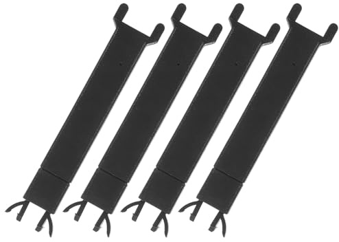 MUELODSIC Lot de 4 Goulottes de Câblage pour Voiture Cache-Câbles Modulable en Plastique Robuste Protection Anti-Poussière et Organiseur Polyvalent pour Faisceau Électrique Intérieur
