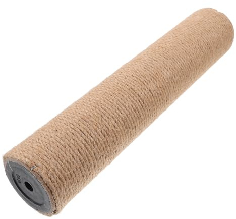 BESPORTBLE Recambio Accesorios Natural Cuerda de para Gato Yute Rascador Resistente de Poste Muebles Adecuado Ambientes Pequeños de Gatos