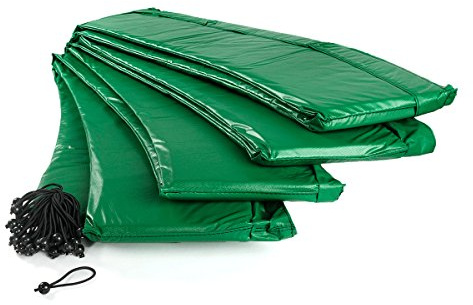 Ampel 24 Trampolin | Ersatzteil reißfest/UV-beständig/Federabdeckung für Trampolin Ø 305/366/396/Grün oder Blau | 430 460 490 cm