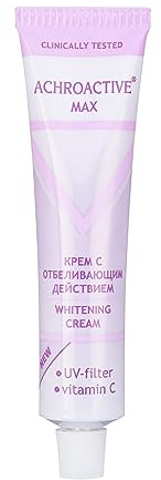 ACHROACTIVE MAX Crème Visage Unifiante Anti-Taches Vitamine C, 45 ml | Taches pigmentaires taches de vieillesse achromaxyl vitamine c filtre uv