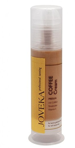Joveka Coffee Cream mit Coffein, Bräunungsintensivierer, 100 ml, 1-er Pack