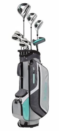 MACGREGOR CG3000 Juegos completos de Palos de Golf, Women's, Azul Marino/Blanco, Mujeres diestras