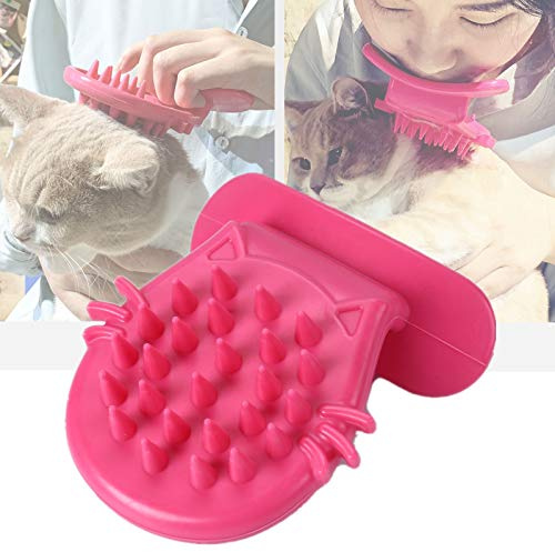 Kattborste fäller grooming, mjuk massage katt tungborste, slicka din katt som en mamma katt för att trösta, överraska husdjur presenter
