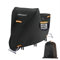 Motorrad Plane Abdeckung für Harley Davidson Wasserdicht Outdoor,420D abdeckplane Motorrad,mit Kennzeichenfenster,4 Reflektorstreifen (XL 208x95x125 cm)