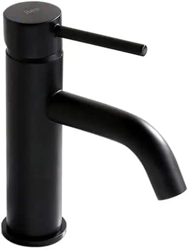 VBChome Waschbecken Armatur Schwarz Bad Wasserhahn Waschtisch Badarmatur Waschbeckenamatur Waschtischmischer Waschtischarmatur Modern Elegant Hohe Qualität
