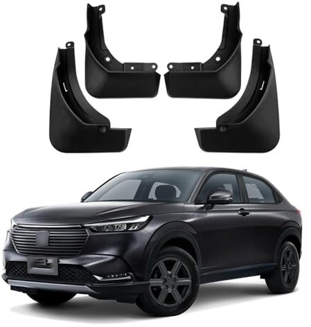 Bqieai 4PCS Auto Vorne Hinten Schmutzfänger, Für HRV E EL 2022 Low Rad Spritzschutz Kotflügel Staubdicht Schlamm Klappen Car Styling Zubehör