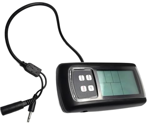 Oshhni Heimtrainer-Tachometer, Pulsmesser-Tachometer, Heimtrainer-Computer, Indoor-Cycling-Fahrradmonitor