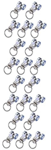 FUNOMOCYA 4 Sets Hängende Vorhangschienen Aus Metall Einfach Einzurichten Geeignet Für Vorhänge 5 Stück X 4
