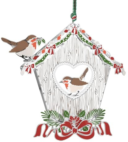 Newbridge Silverware LW621 Robins Christmas Tree Decoration