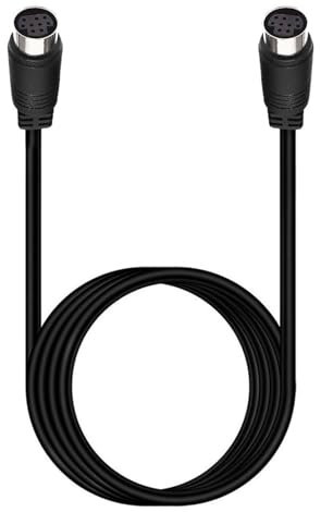 Hxyxbnhno 9 Pin S-Video Extension Cable Small DIN 9 Pin for Home Entertainment