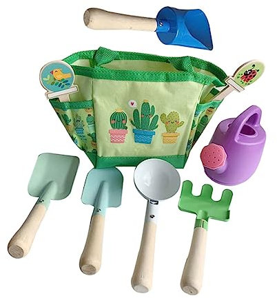 ibasenice Gartenwerkzeug-Set Für Junge Mädchen Mit Pflanzset Für Draußen Outdoor Spielzeug Sicher Und Langlebig Für Gartenarbeit
