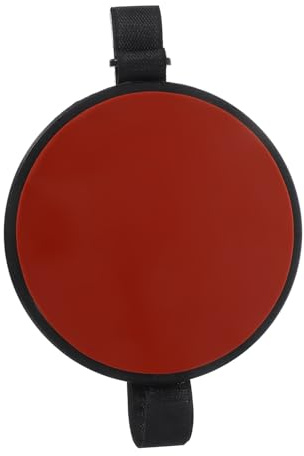 Pad de Batería Portátil Naranja con Correas Ajustables para Práctica