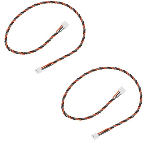 VGOL 2 Pezzi Di Cablaggio Di Estensione Satellitare Del Ricevitore Del Segnale Del Modello Di Telecomando Da 18 Cm Compatibile Con SPEKTrum AR6210