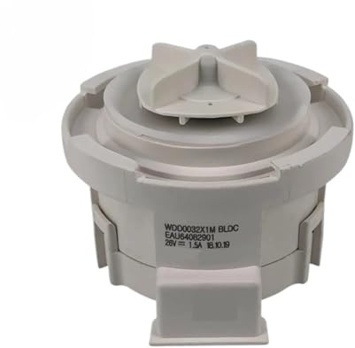 Moteur De Pompe De Vidange For Lave-linge EAU64082901 WDD0032X1M BLDC 26 V 1,5 A, Compatible Avec LG, Pièces Détachées For Lave-linge