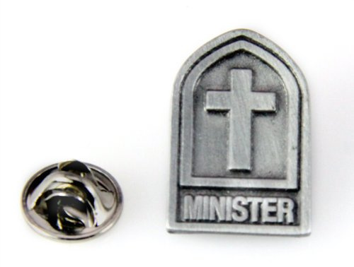 Pins & Brooches 6030157 Minister Lapel Pin Clergy Religious Pastor Christian Priest Tie Tack Server