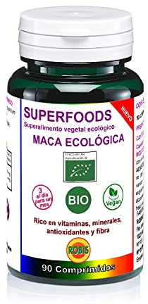 Robis Superfoods Maca Bio Vitaminas para Veganos - 90 Cápsulas