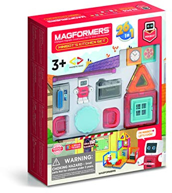 MAGFORMERS Minibot's Kitchen Set, 278-62