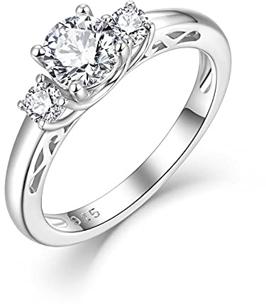 starchenie Damring, 925 sterlingsilver förlovningsring för älskare