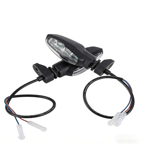 Yuecoom 12V LED-Blinker für Motorräder, Paar gelbe Blinker, kompatibel mit TRIUMPH Speed Twin, Speed Triple R/RS/S, Tiger 800/1200