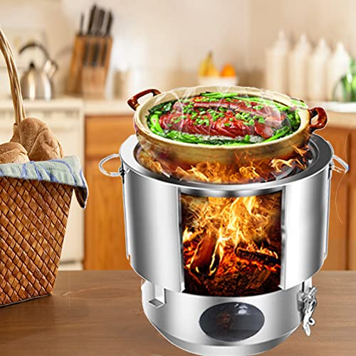 ZBYY Spirituskocher Für Innenräume,tragbare spirituskocher fiir innenraume,Rostfreier Stahl,5 Pakete zur Auswahl,Geeignet Für Indoor Und Camping,A-Paket