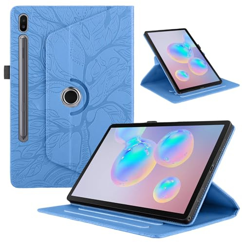 TEDTIKJT Tablet Schutzhülle für Samsung Galaxy Tab S6 10.5 2019 Blau