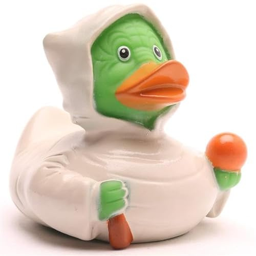 Duckshop I Badeente Grom I L9cm I Quietscheente I Quietscheentchen I Geschenk für Star Wars Fans I Präsent für Science-Fiction Fans