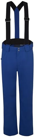 Ziener Herren TAGA Ski-Hose/Schnee-Hose | wasserdicht, warm, Träger, Vista Blue, 60