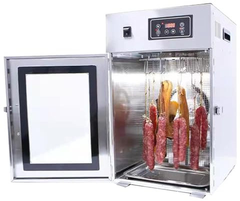 Essiccatore rotante per carne, essiccatore per alimenti domestico essiccato all'aria, essiccatore per alimenti commerciale, regolazione 30-90℃, essiccatore per alimenti commerciale(Dryer 30kg at one t
