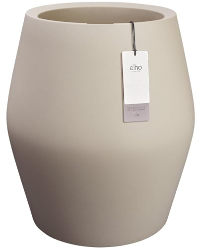 elho June Split high 46cm Blumentopf - Balanced Beige | L 46 x B 46 x H 53.6 cm | Für Innen- & Außenbereiche geeignet | 100 % recycelter Kunststoff